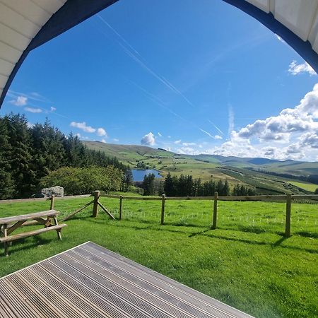 Forester'S Retreat Glamping - Dinas View Hotel Aberystwyth Bagian luar foto