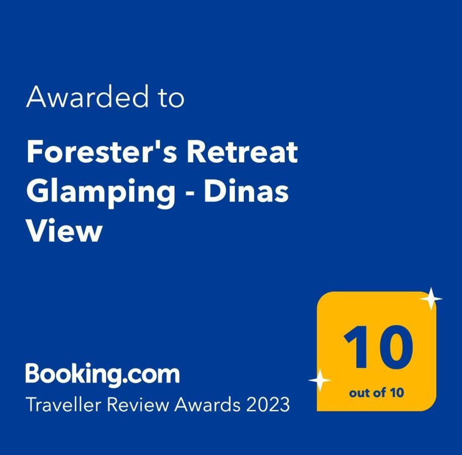 Forester'S Retreat Glamping - Dinas View Hotel Aberystwyth Bagian luar foto