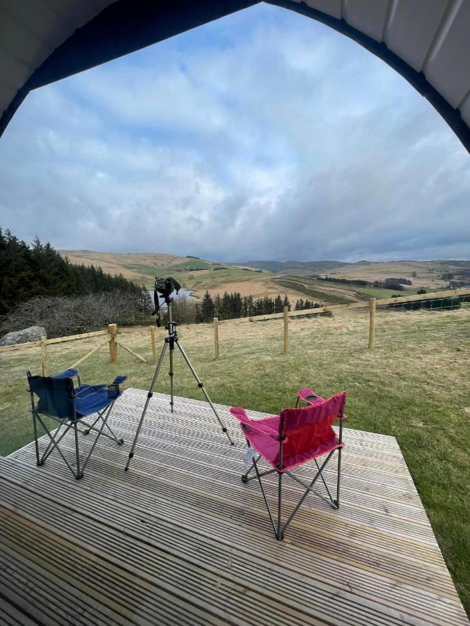 Forester'S Retreat Glamping - Dinas View Hotel Aberystwyth Bagian luar foto